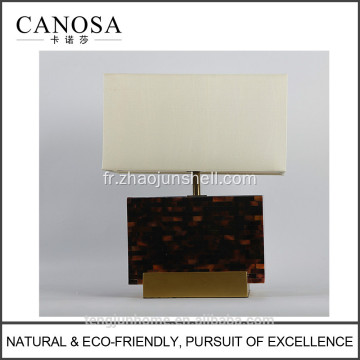 Lampes de table de Canosa éco-stylo shell